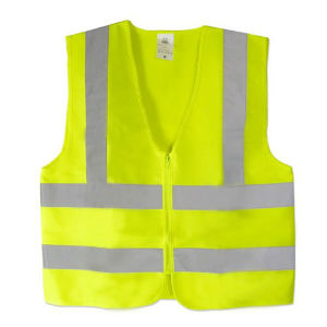 class-2-yellow-safety-vest-2-horizontal-lines-zipper