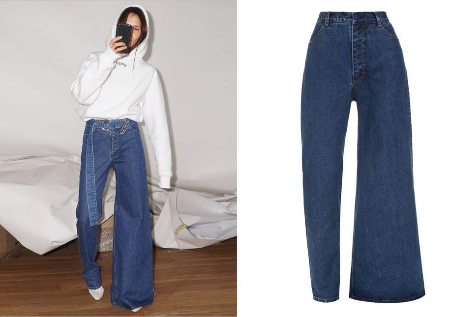 current jeans trend